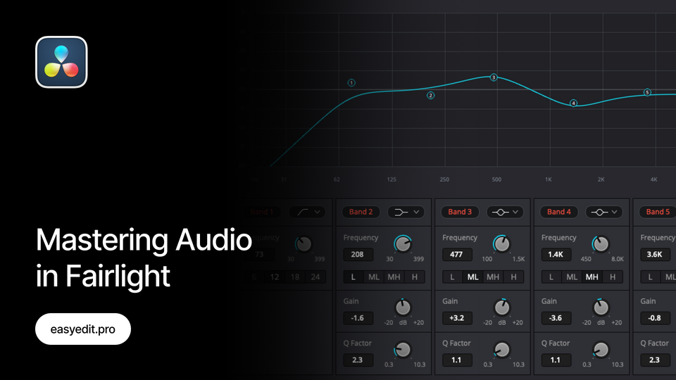 Mastering Audio in Fairlight - DaVinci Resolve 19 Guide